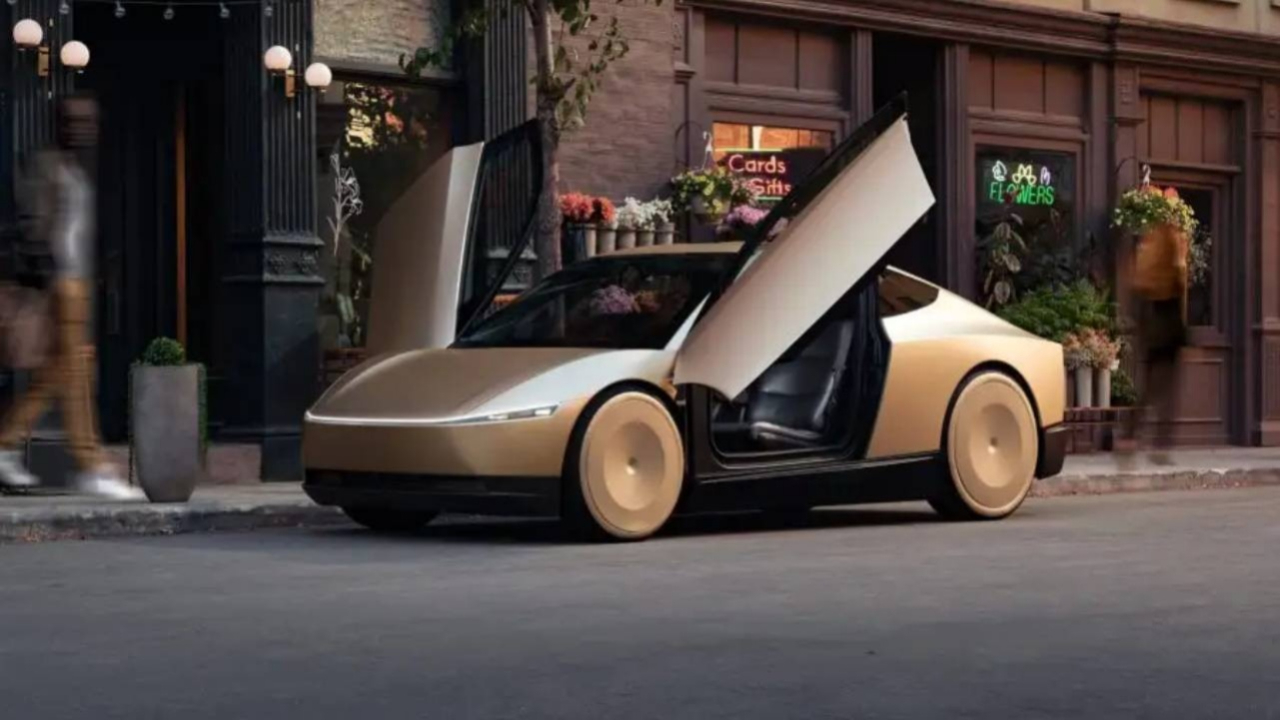 Arabanız kullanılmadığı zaman yolcu taşıyacak! Elon Musk 1 Milyon 300 bin liraya otonom Tesla Cybercab'ı duyurdu