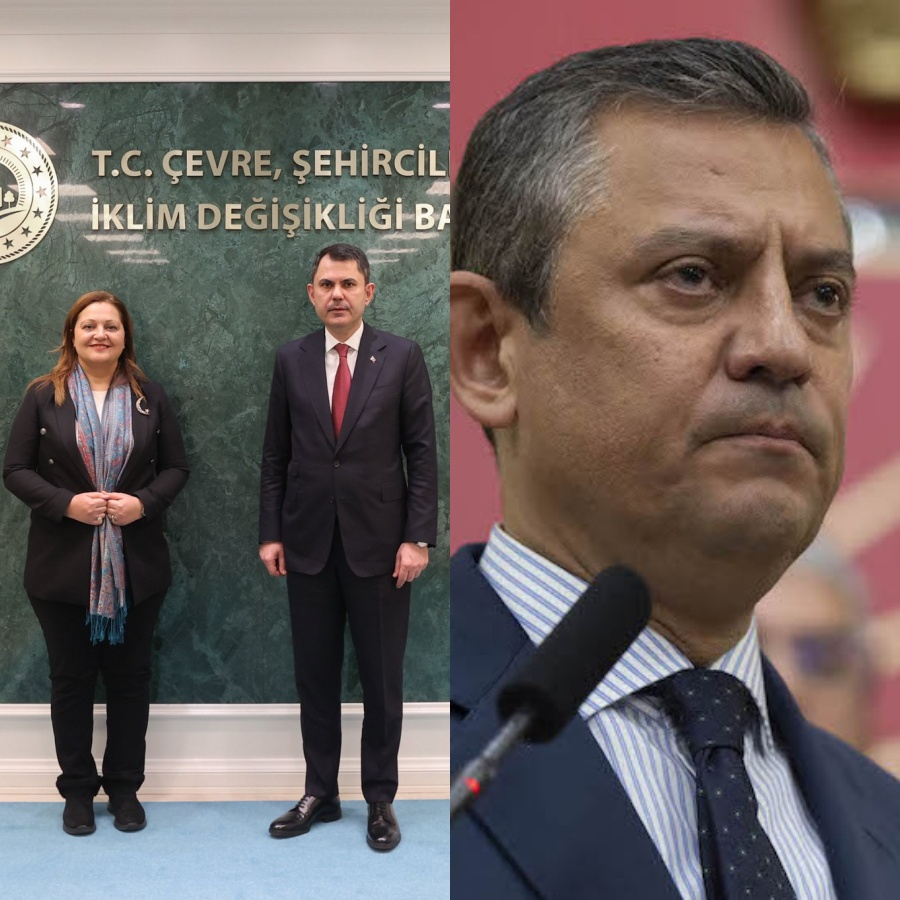 Özel ve İmamoğlu bu habere çıldıracak! Şimdi yandın Burcu Köksal! CHPli Belediye Başkanı Köksal Bakan Kurum'u ziyaret etti