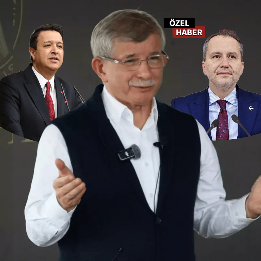 Saadet ve Erbakan, Davutoğlu'nu reddetti: Davutoğlu, Cumhurbaşkanı adayı olmak için partisini feda ediyor! Gelecek Partisi karıştı...