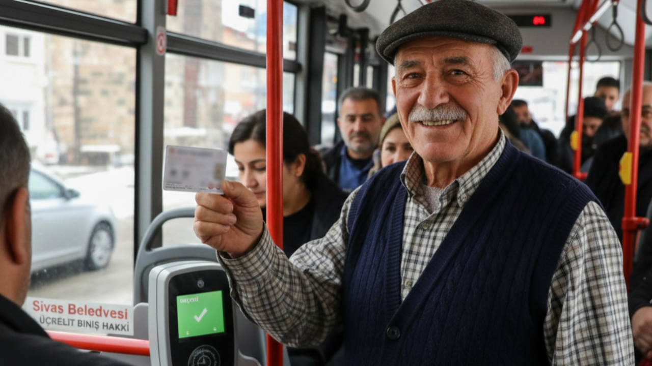 Sosyal medya Mehmet amcayı konuşuyor... Ücretsiz kart ile yaptığı yolculuk sayısı şoke etti! Sivas'ın toplu taşıma şampiyonu