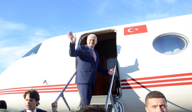 Başbakan Binali Yıldırım ABD'den ayrıldı...