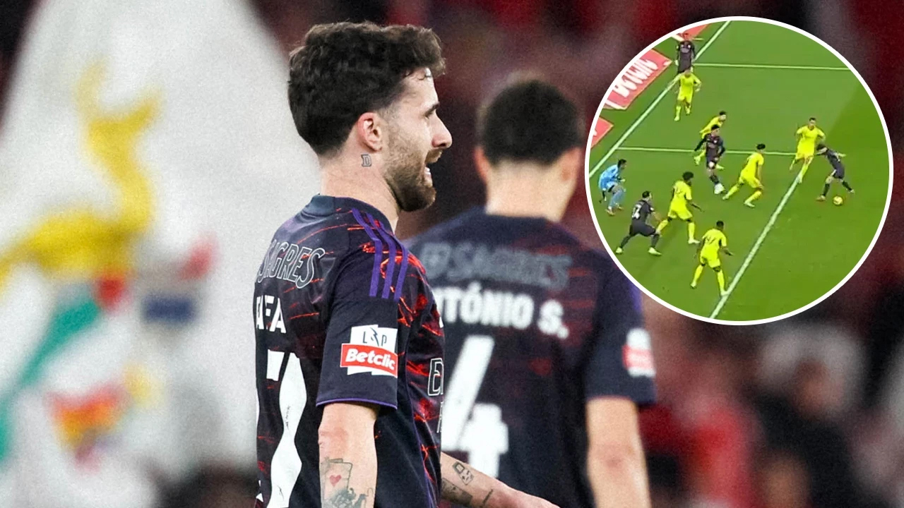Rafa Silva'dan muhteşem gol! Rabona yaptı