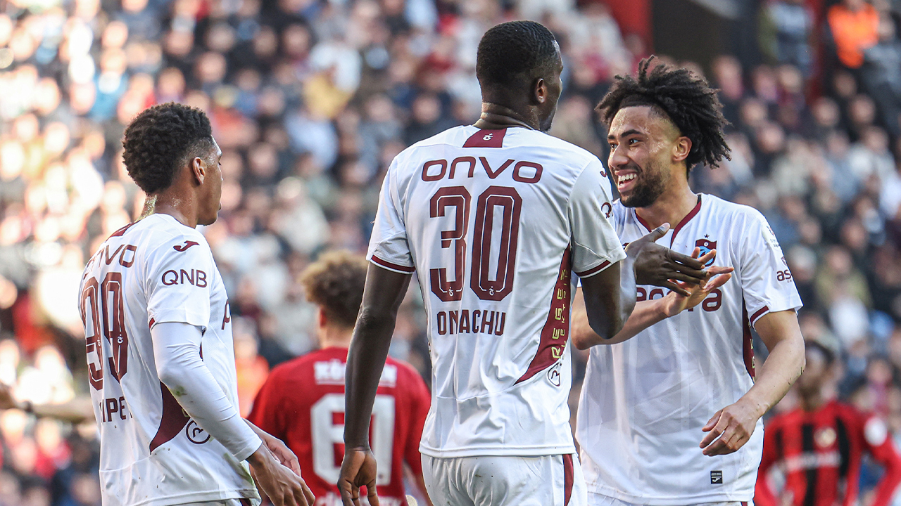 Trabzonspor deplasmanda Gaziantep FK'yı mağlup etti