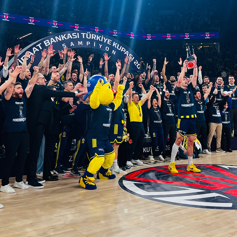 Fenerbahçe Beko 10. kez Türkiye Kupası'nda şampiyon