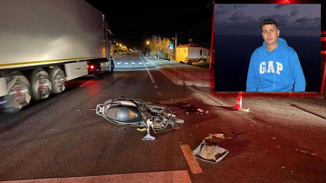 Mersin'de feci kaza: 19 yaşındaki genç hayatını kaybetti