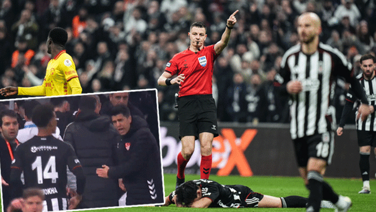 Beşiktaş, tavırları nedeniyle hakemi TFF'ye şikayet etti