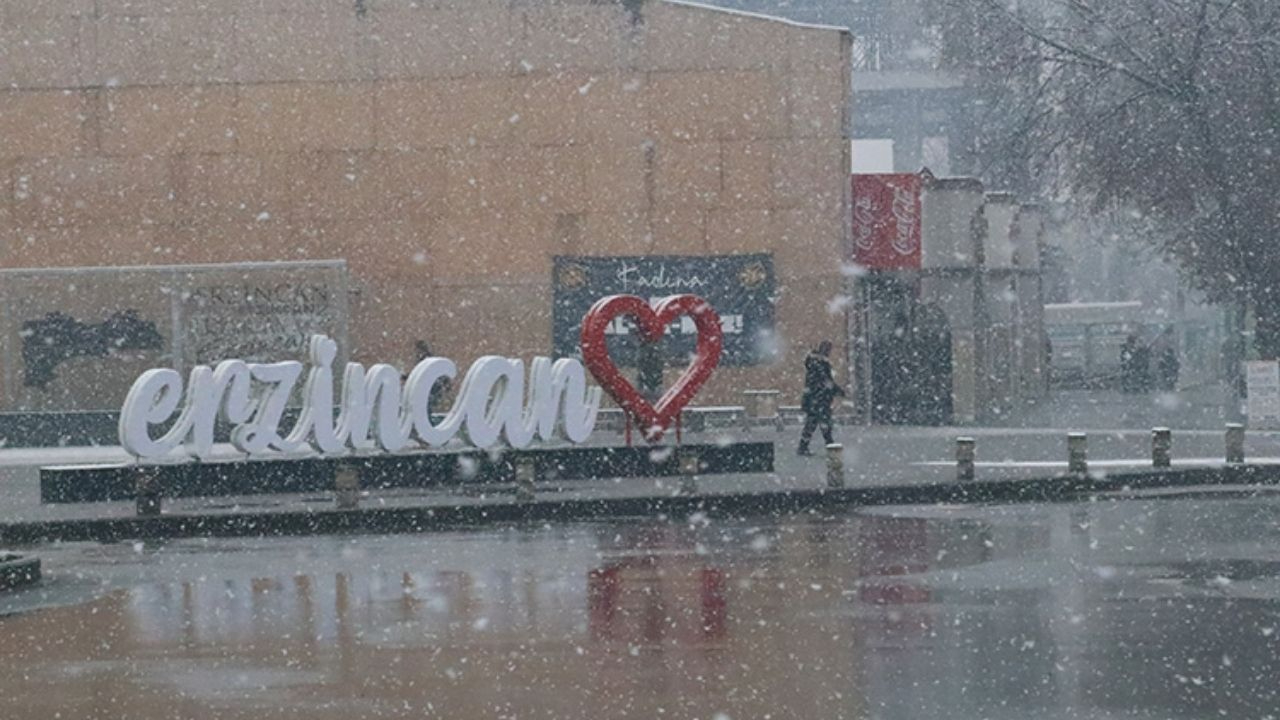 Erzincan'a kuvvetli kar yağışı uyarısı geldi! Erzincan'da kar ne zaman yağacak? Son dakika Erzincan hava durumu
