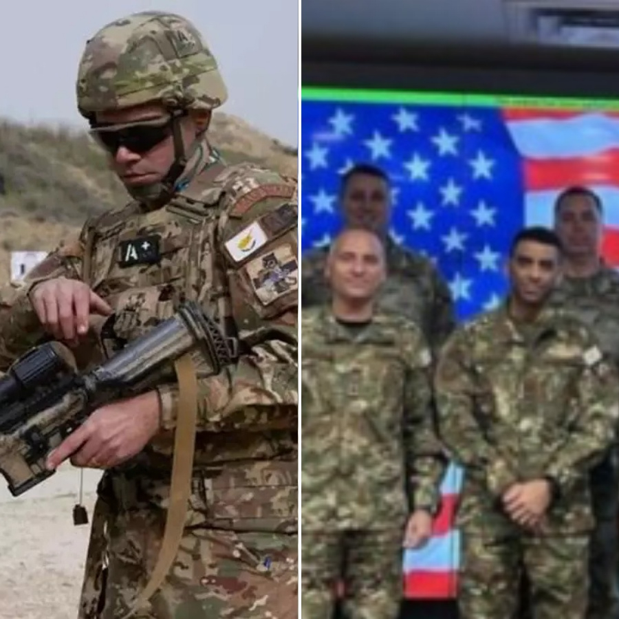 ABD'den Türkiye'ye karşı skandal hamle! Teröristlerden sonra şimdi de Rum ordusunu eğitiyorlar! Fotoğraflar ortaya çıktı...