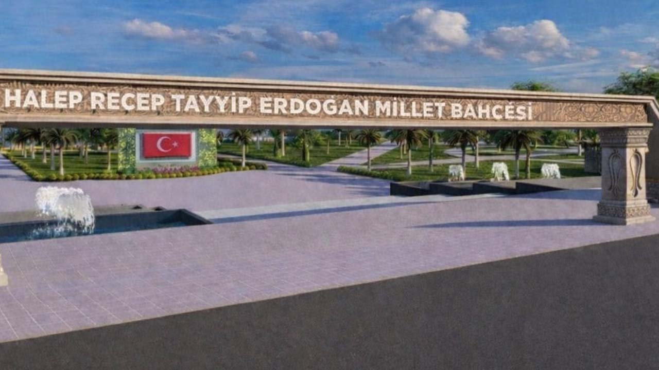 Gaziantep Büyükşehir Belediye Başkanı Fatma Şahin anlaşmayı duyurdu: Halep'te "Recep Tayyip Erdoğan Millet Bahçesi" hayata geçiyor