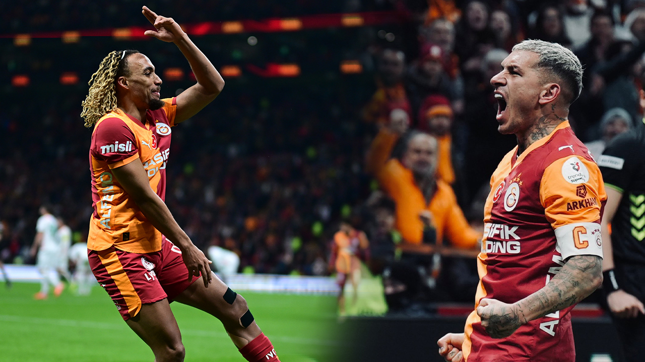 Galatasaray sahasında Alanyaspor'u mağlup etti
