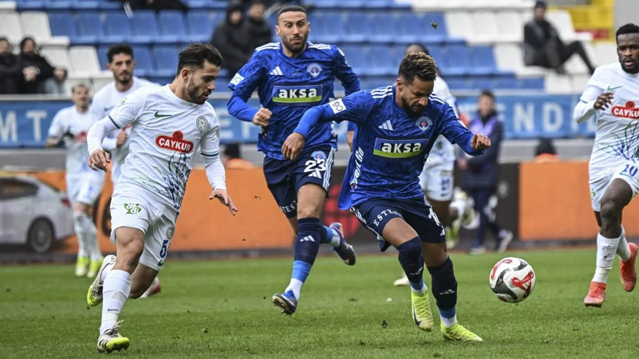Kasımpaşa'ya bir darbe de Çaykur Rizespor'dan! 3 puanı 3 golle aldılar