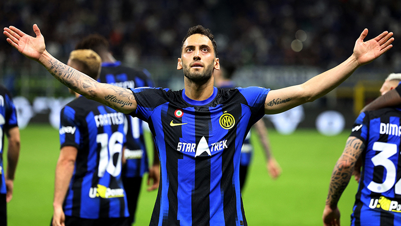 Hakan Çalhanoğlu golle döndü, Inter rahat kazandı