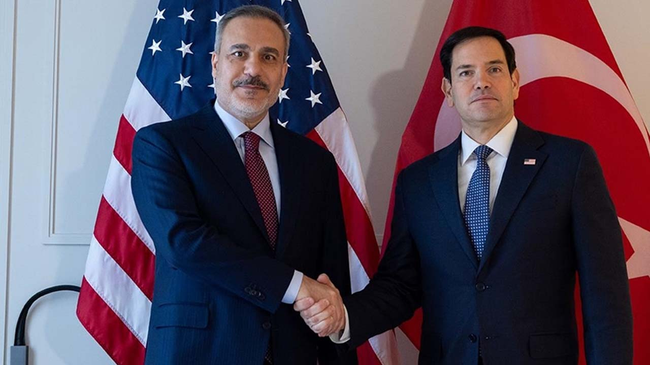 Dışişleri Bakanı Hakan Fidan, ABD'li mevkidaşı Marco Rubio ile görüştü