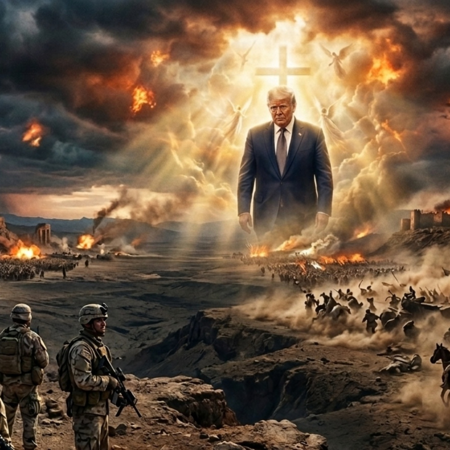 Donald Trump 'kutsanmış' lider mi? Askerlere İncil üzerinden savaş tebliği: Savaşın amacı dini kehanetler mi?