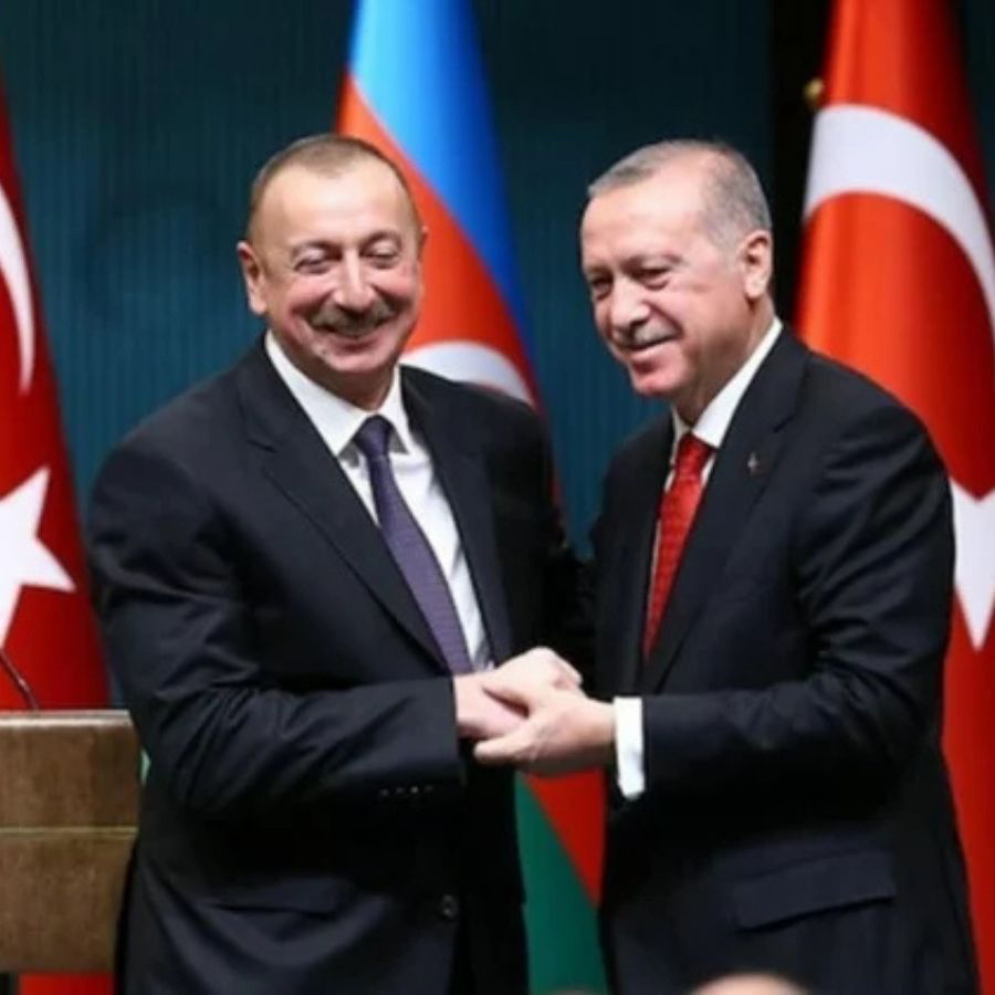 Cumhurbaşkanı Erdoğan, İlham Aliyev'le görüştü