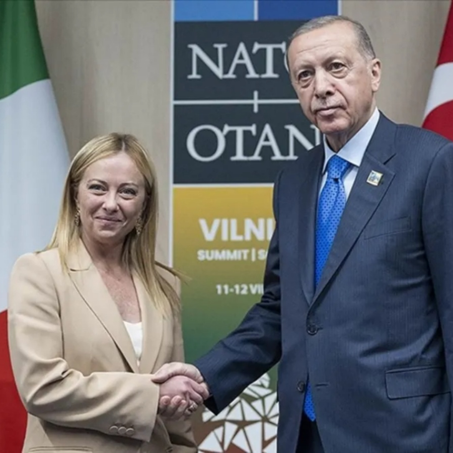 Cumhurbaşkanı Erdoğan, Meloni ile görüştü! NATO müttefiklerine savunma çağrısı...