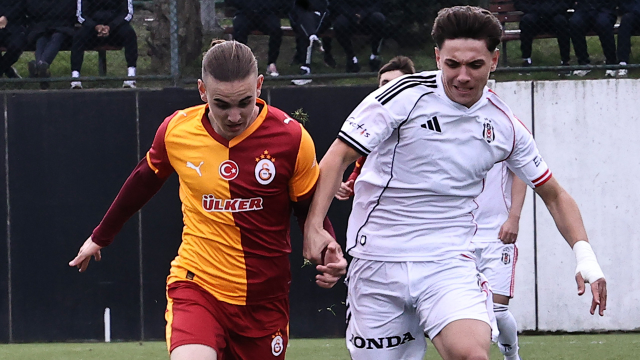 Beşiktaş Galatasaray'ı yendi! Gençlerin derbisinde gülen Kartal