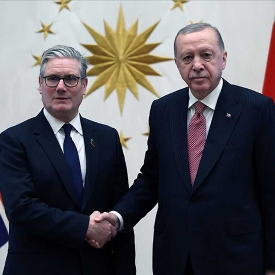 Cumhurbaşkanı Erdoğan, Birleşik Krallık Başbakanı ile görüştü