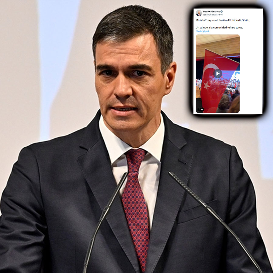 İspanya'da Türkiye gündemi durulmuyor! Başbakan Sanchez Türk X kullanıcılarına selam gönderdi