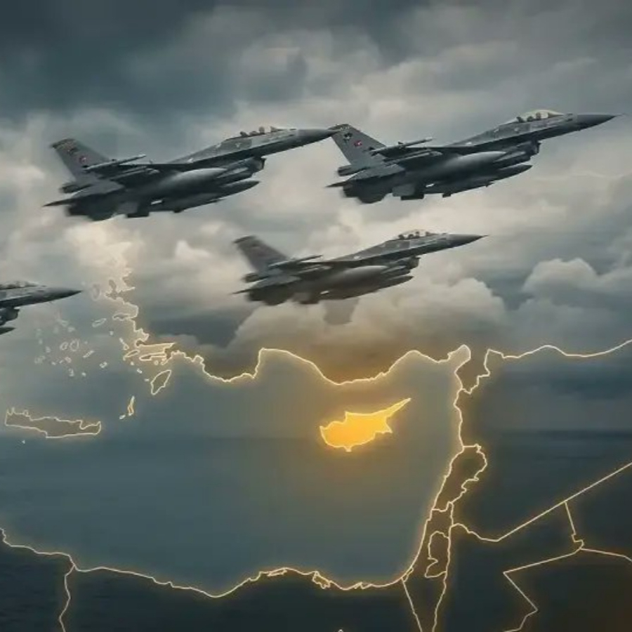 Türk F-16'ları Yavru Vatan'da... MSB duyurdu: 6 adet F-16 savaş uçağı KKTC'ye konuşlandırılmıştır!
