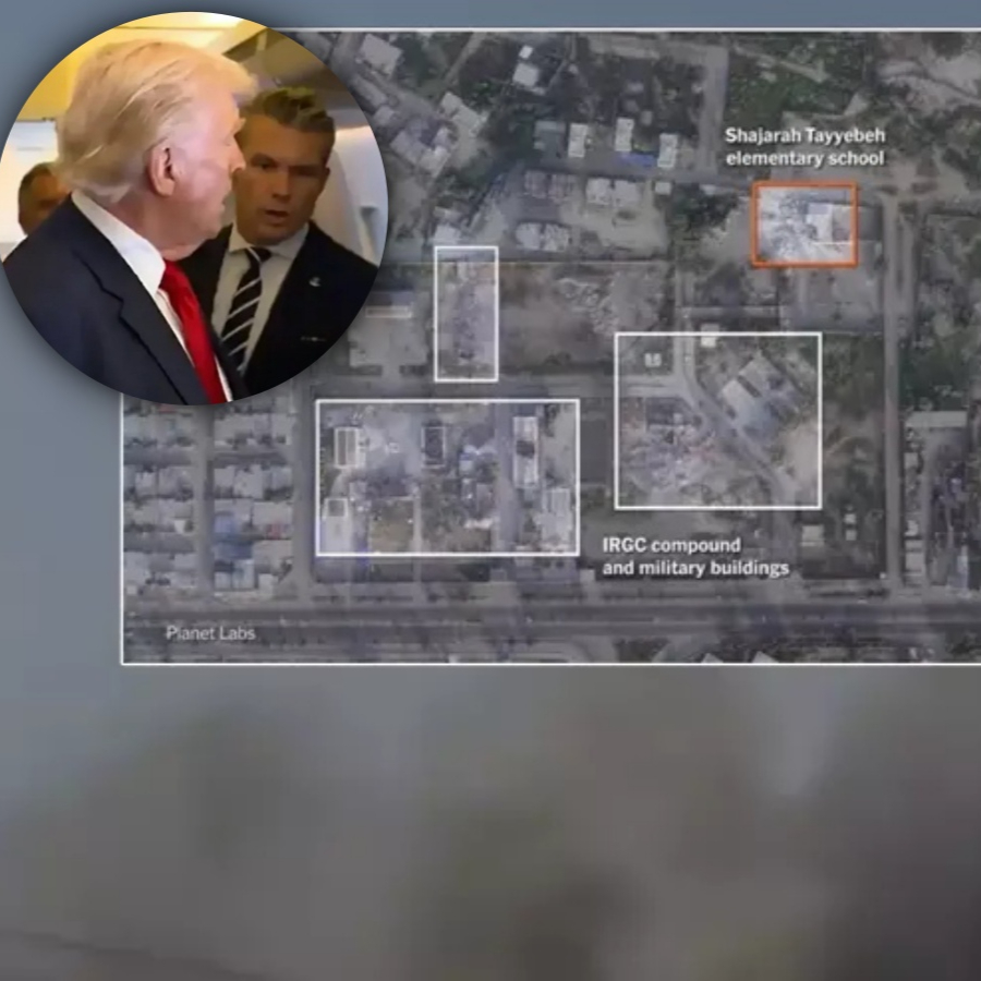 Trump'ın İran yalanı çöktü! Okul saldırısının görüntüleri ortaya çıktı... Dikkat çeken füze detayı