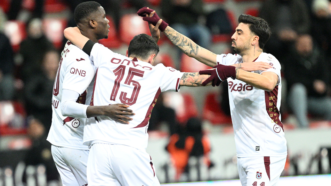 Trabzonspor, deplasmanda Kayserispor'u yendi