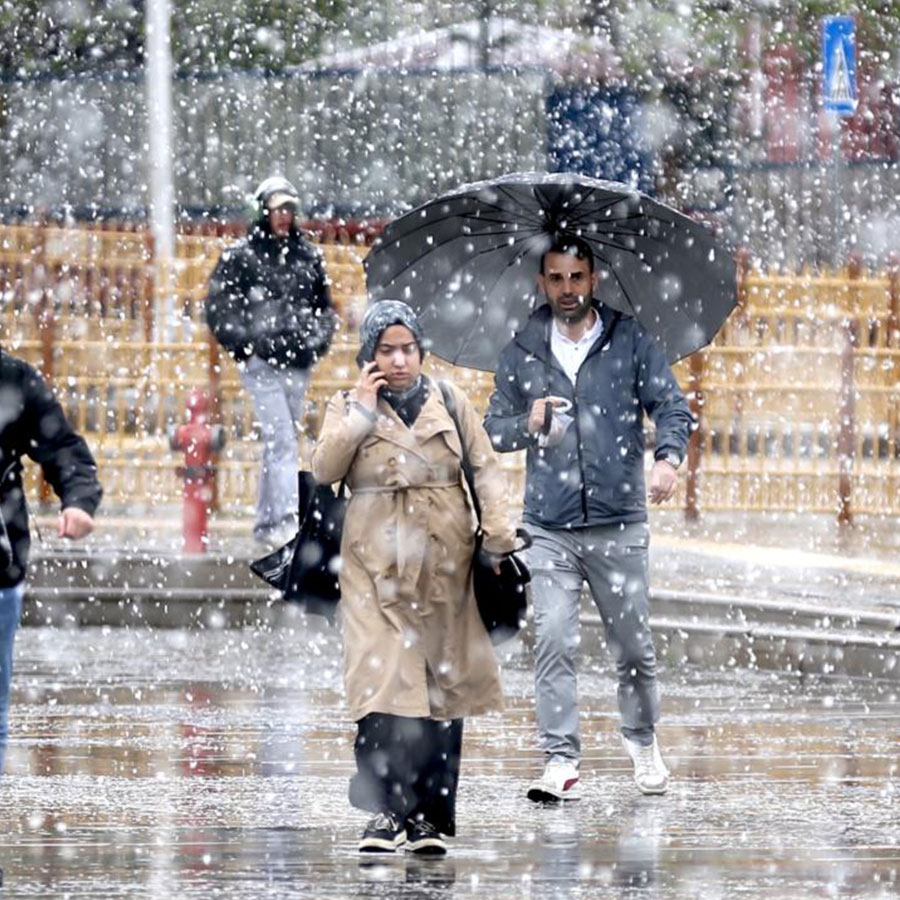 12 ile kar geliyor! Meteoroloji tarih vererek uyardı