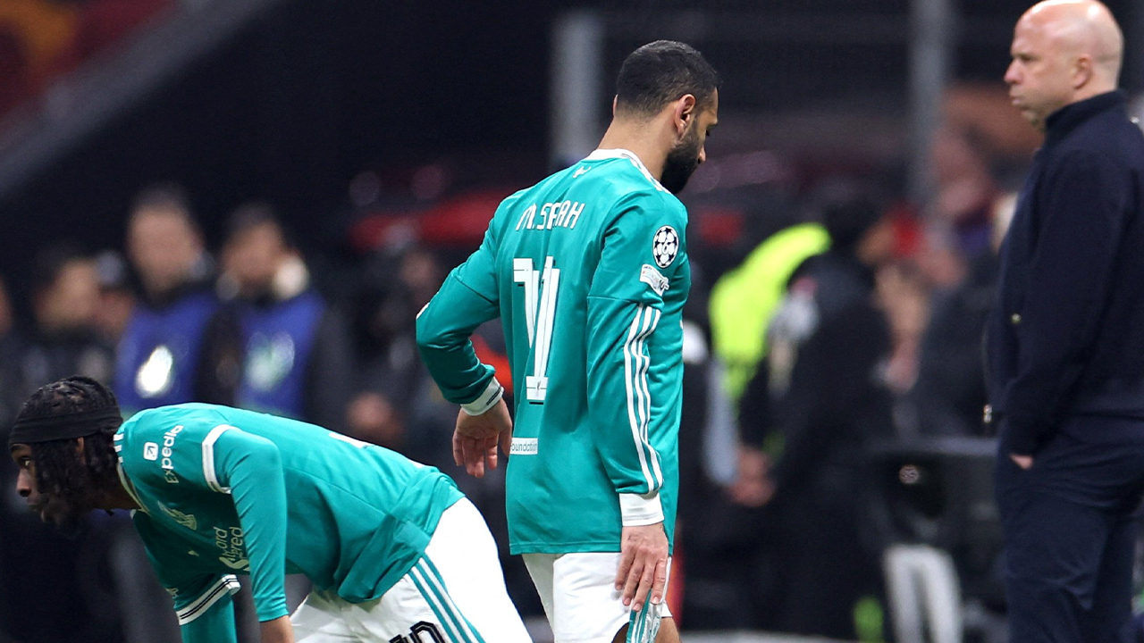 Salah'ın Galatasaray maçındaki istatistikleri: "0"