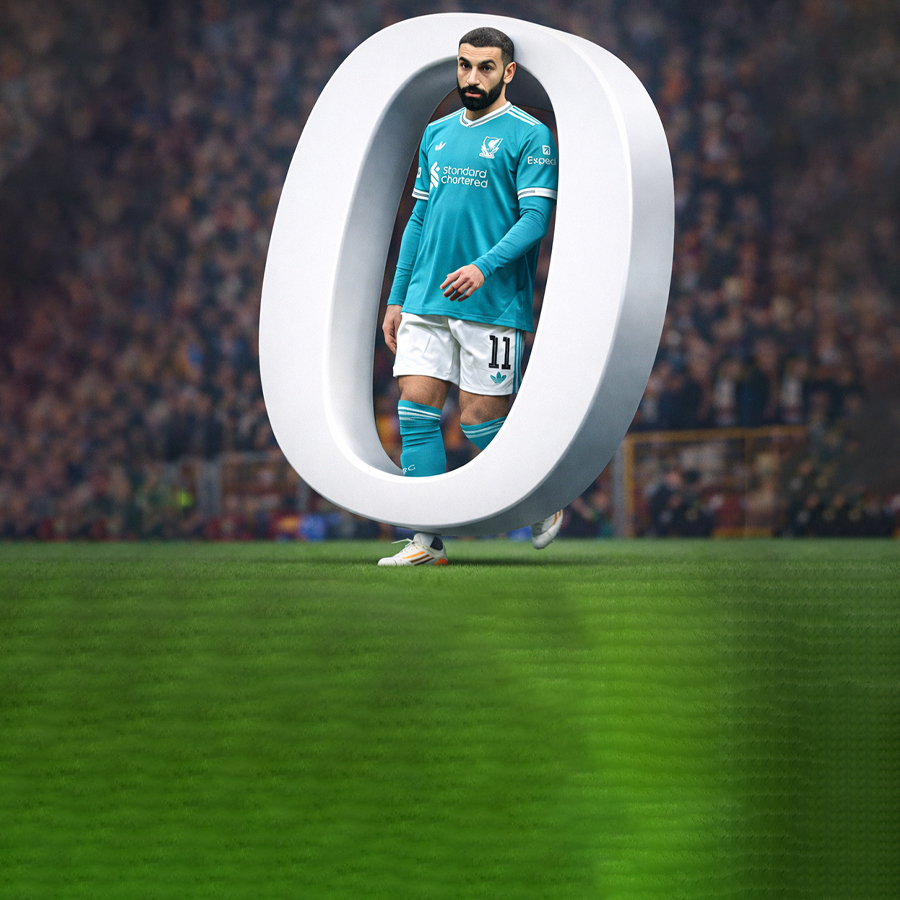 Salah'ın Galatasaray maçındaki istatistikleri: "0"