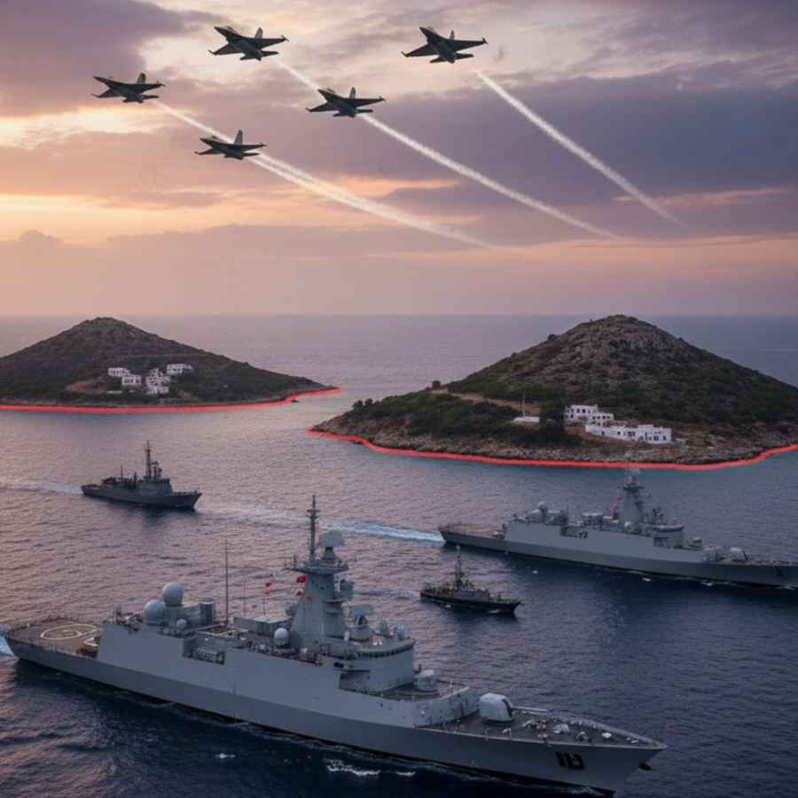 MSB'den Yunanistan'a "Kerpe ve Limni" resti: Antlaşmaları ihlal edemezsiniz! Yunanistan'ın Ege'deki oldu-bittilerine geçit yok!