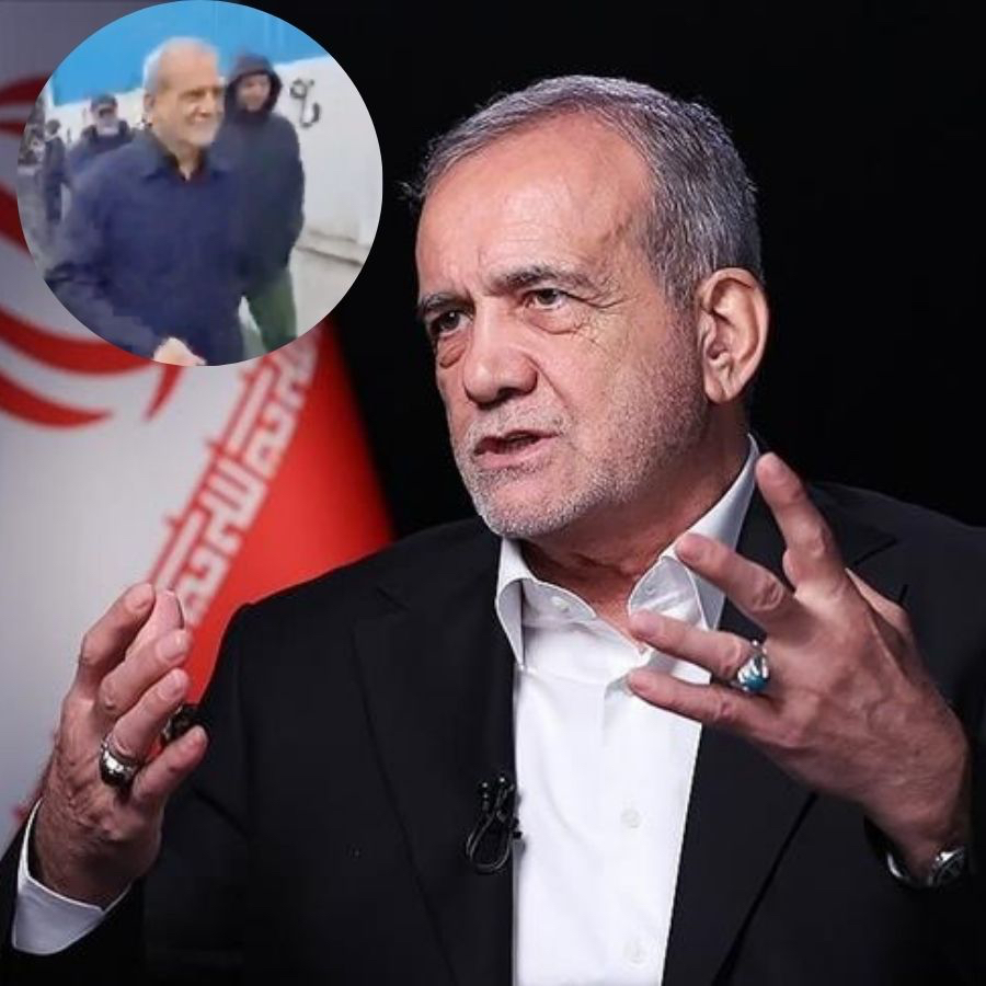 Pezeşkiyan sokakta gezerken görüntülendi! İran Cumhurbaşkanı halkın içinde geziyor: İşte o görüntü...