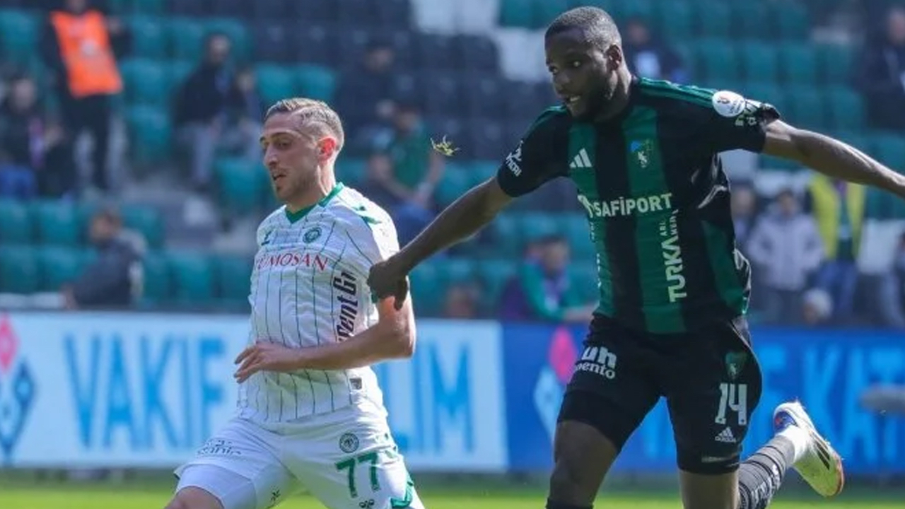 Olaylı maçta kazanan son dakika golüyle Konyaspor! Tüm yedek kulübesi soyunma odasına gitti