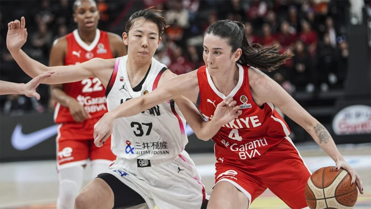 A Milli Kadın Basketbol Takımı, Japonya'yı devirdi