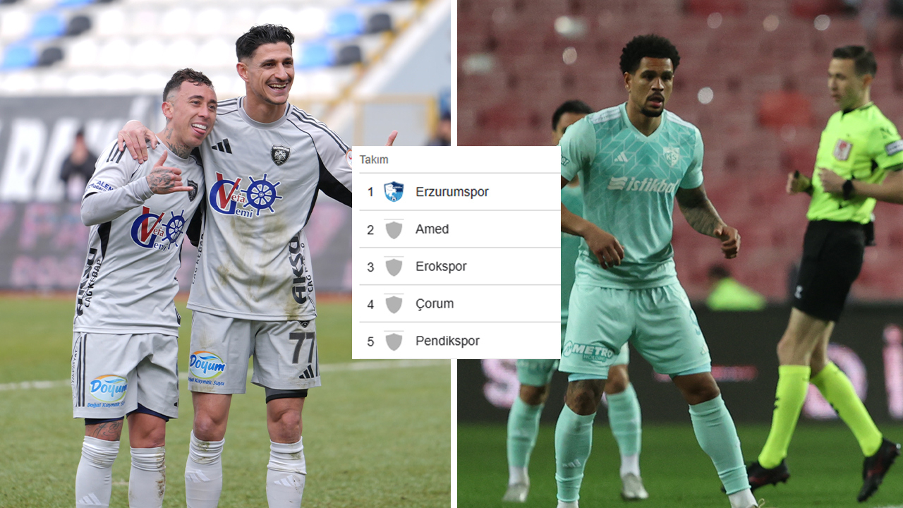 Süper Lig'de küme düşme hattı ve 1. Lig'in zirvesi ne durumda?