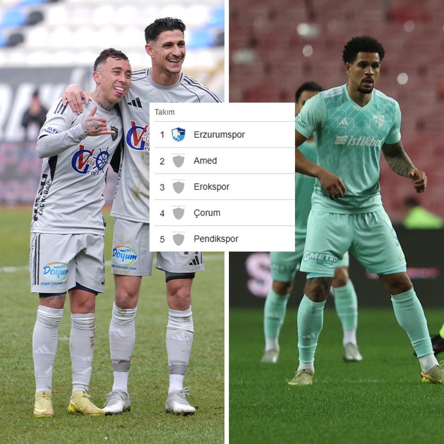 Süper Lig'de küme düşme hattı ve 1. Lig'in zirvesi ne durumda?