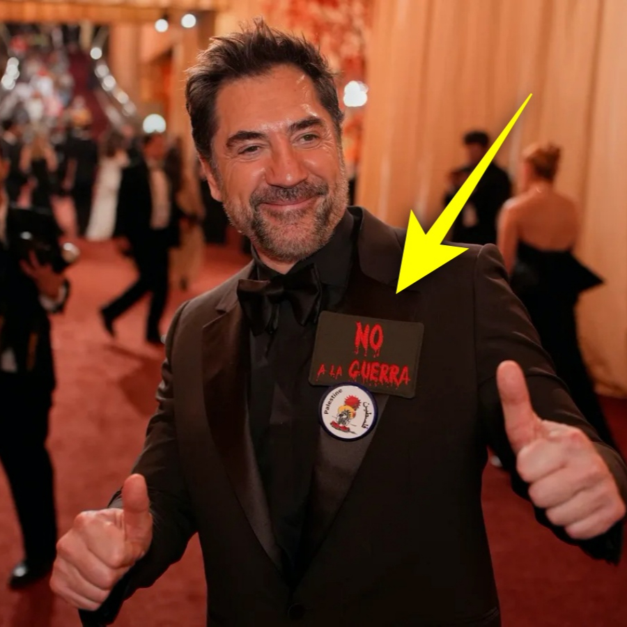 Oscar törenine damga vurdu! Javier Bardem'den "Özgür Filistin" haykırışı! 23 yıl sonra aynı rozetle çıktı..