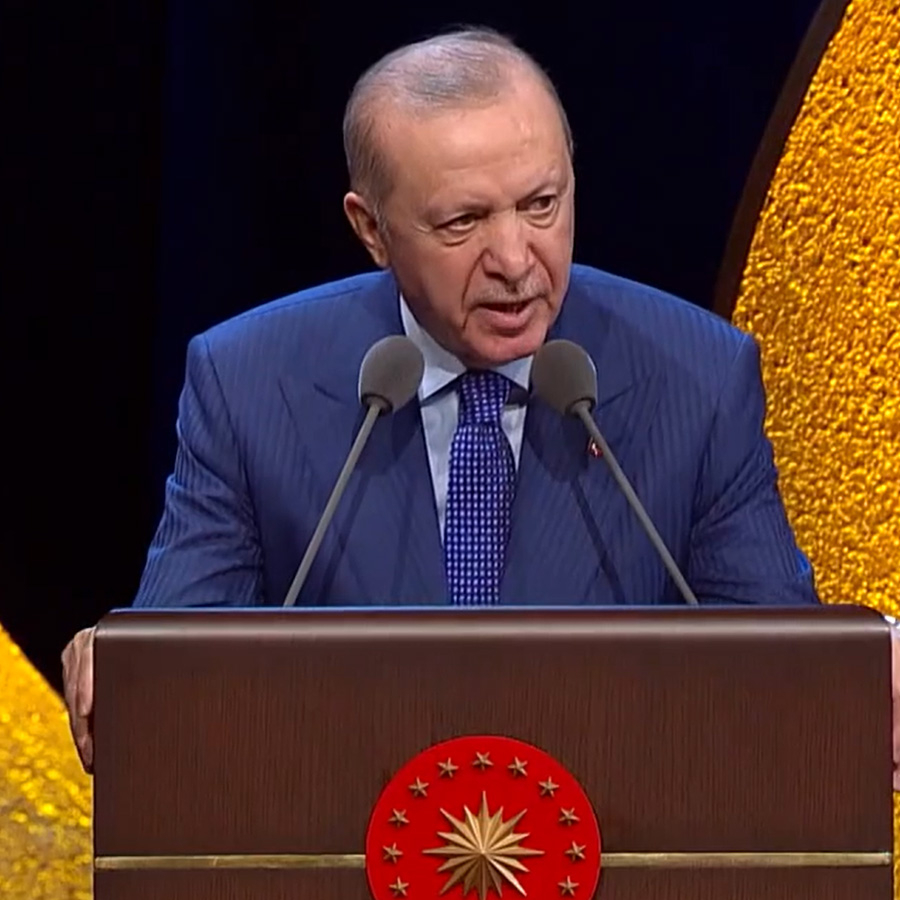 Kur'an-ı Kerim'i Güzel Okuma Yarışması final programı… Cumhurbaşkanı Recep Tayyip Erdoğan’dan Müslüman coğrafyalarına mesaj: "Elimizin uzandığı her yerde mazlumların yanında olmaya devam edeceğiz"