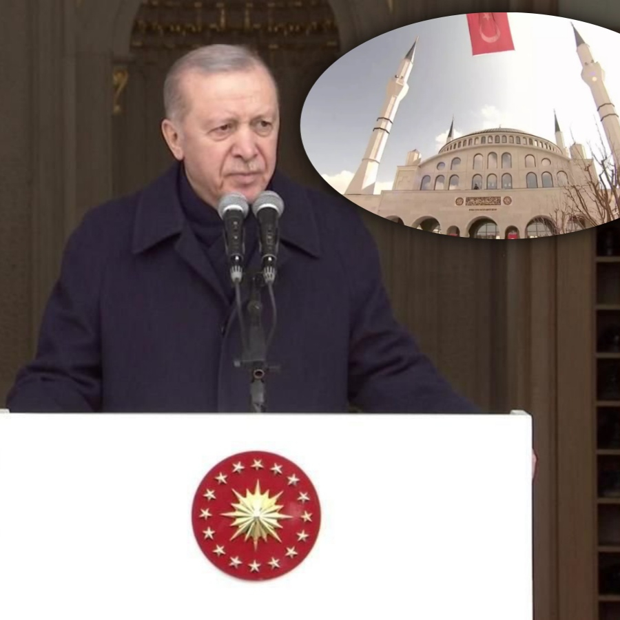 Ankara'da manevi merkez: Cumhurbaşkanı Erdoğan 5 bin kişilik dev camiyi açtı! "Şehirlerimizi camileri merkeze alarak inşa ediyoruz"