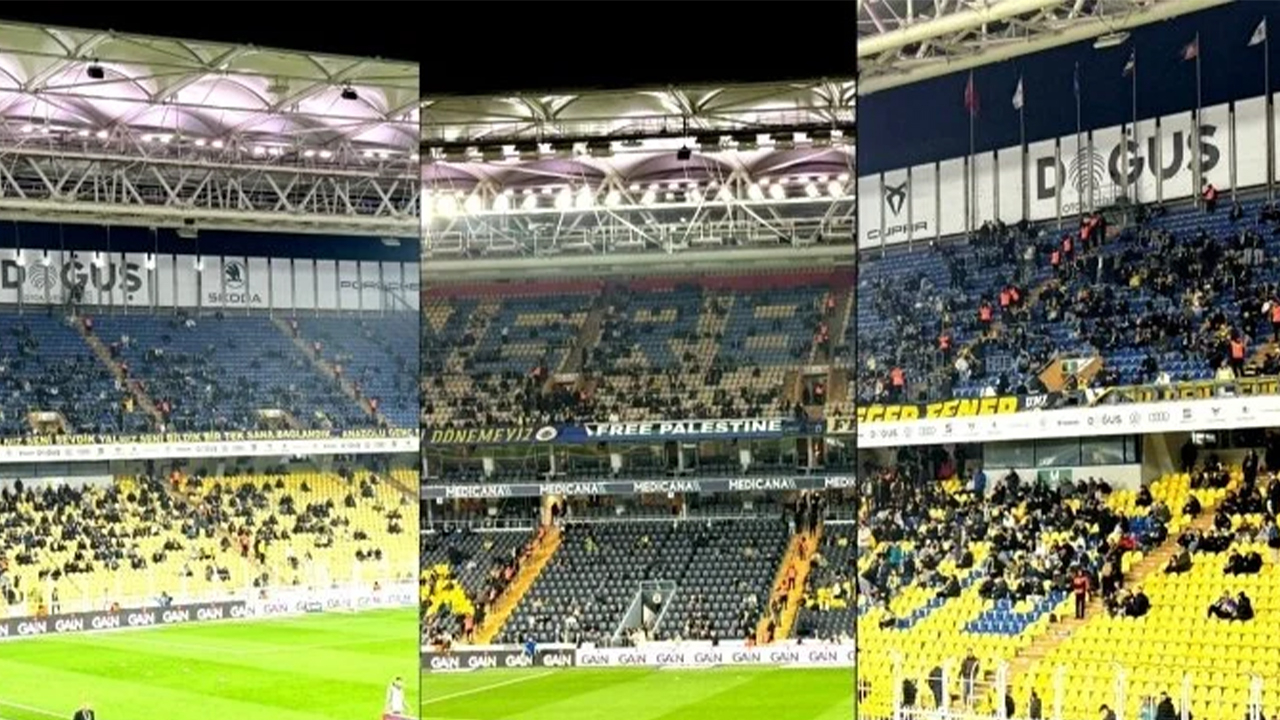 Kadıköy'de tribünler boş kaldı