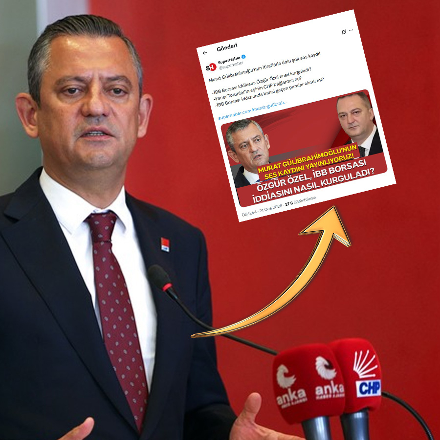 SuperHaber daha önce gündeme getirmişti: Murat Gülibrahimoğlu'na ait kayıtları yayınlandı, Özgür Özel’in İBB borsası iddiaları ses kaydı ile elinde patladı!