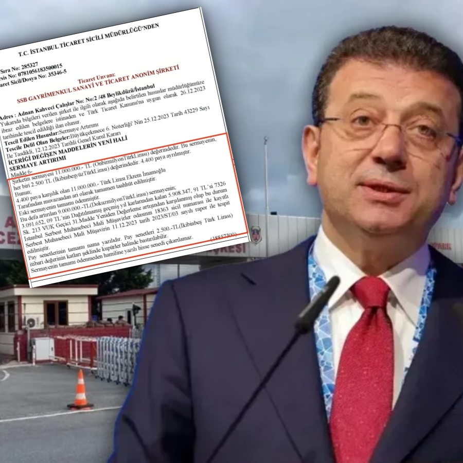 Özgür Özel "Yoksullaştı" dedi ama belgeler başka söyledi: İmamoğlu şirketlerinde sermaye patlaması! 500 binden 135 milyona dev artış
