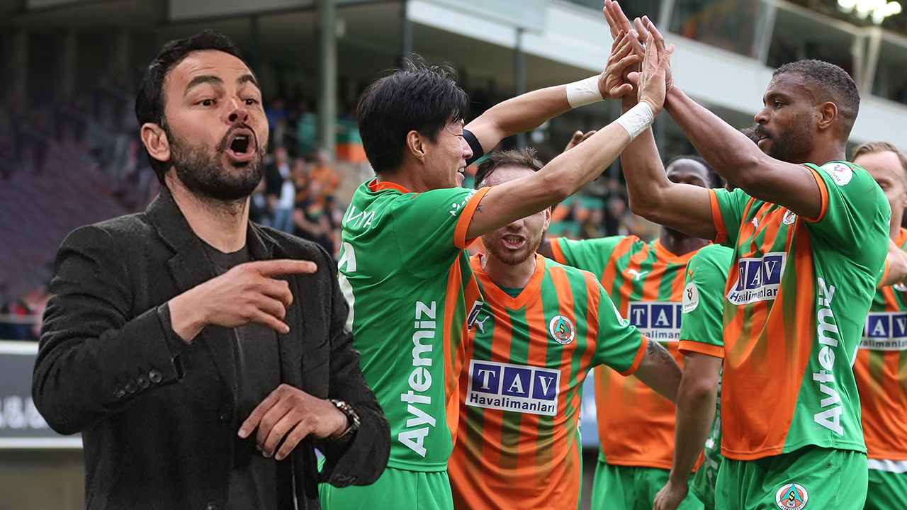 Alanyaspor, Kocaelispor'a 5 attı