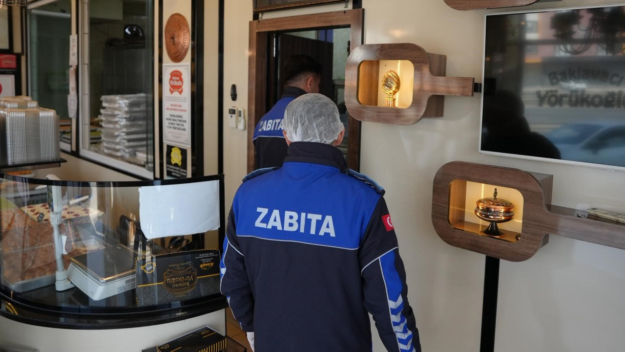 Zabıta’dan bayramlık tatlı denetimi