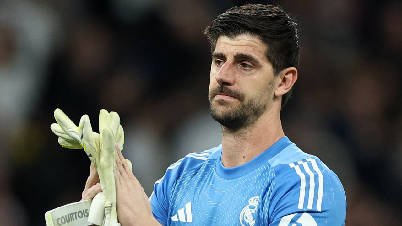 Real Madrid'de Courtois'a 2 ay yok