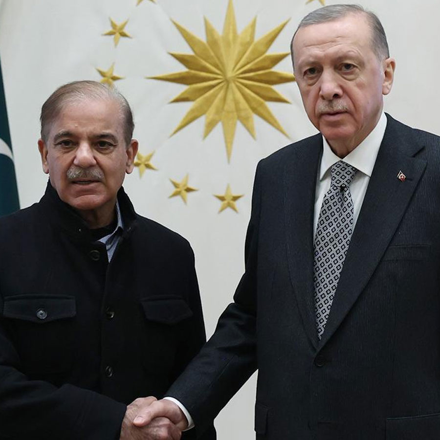 Cumhurbaşkanı Erdoğan Pakistan Başbakanı Şerif ile görüştü