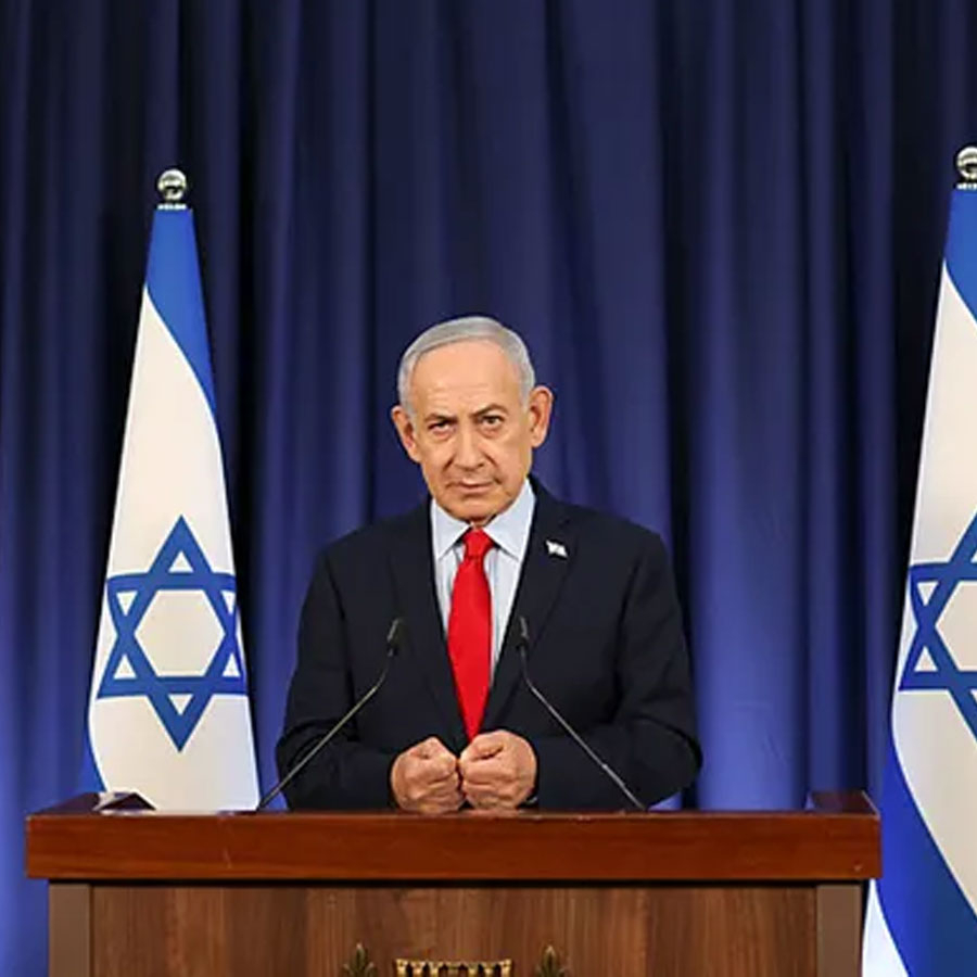 Ölmediğini kanıtlamak için her yolu deniyor: Netanyahu canlı yayında konuştu