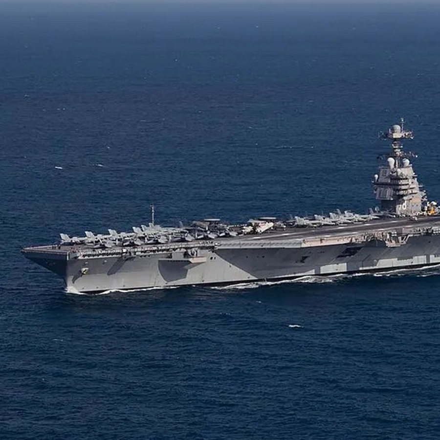 İran meşru hedef olarak belirtmişti! ABD'nin uçak gemisi USS Gerald R. Ford'un akıbeti belli oldu