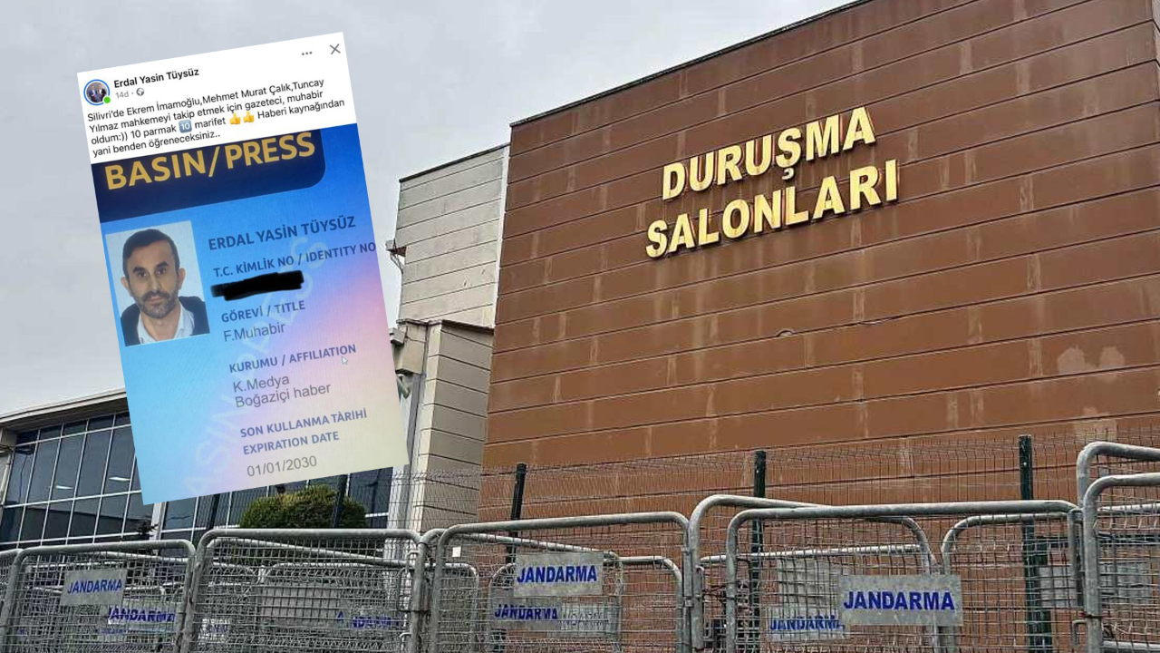 Sahte basın kartı ile duruşma salonuna girmiş! CHP üyesi sahte gazeteci gözaltına alındı: "Dava için gazeteci oldum"