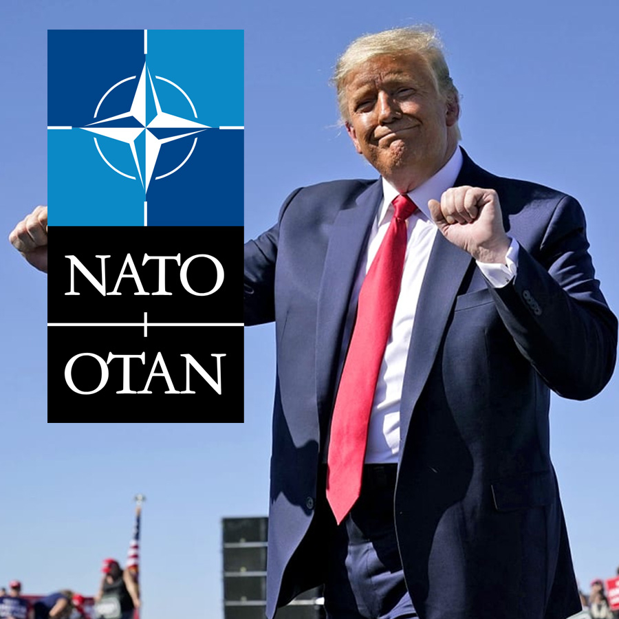 NATO’yu kuran Amerika NATO’yu karalamaya başladı! Trump: NATO bir “kâğıttan kaplan” bize yardıma gelmediler
