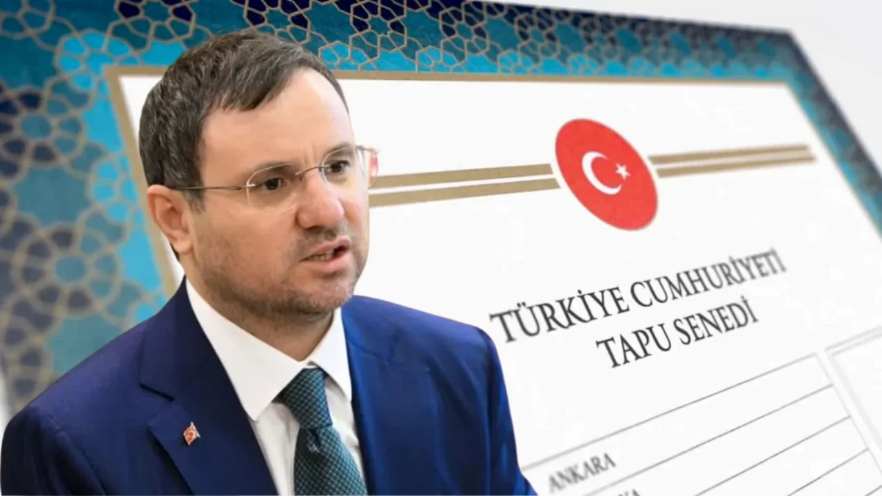 Bakan Akın Gürlek son noktayı koydu: Tapuda "30 bin lira" ifadesine düzeltme! Limit aslında bambaşkaymış...